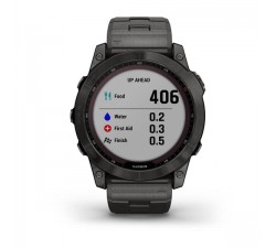 Garmin fēnix 7X Sapphire Solar Titanium con bracciale Vented Titanium Carbon Grey DLC 010-02541-27