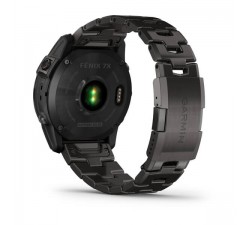 Garmin fēnix 7X Sapphire Solar Titanium con bracciale Vented Titanium Carbon Grey DLC 010-02541-27