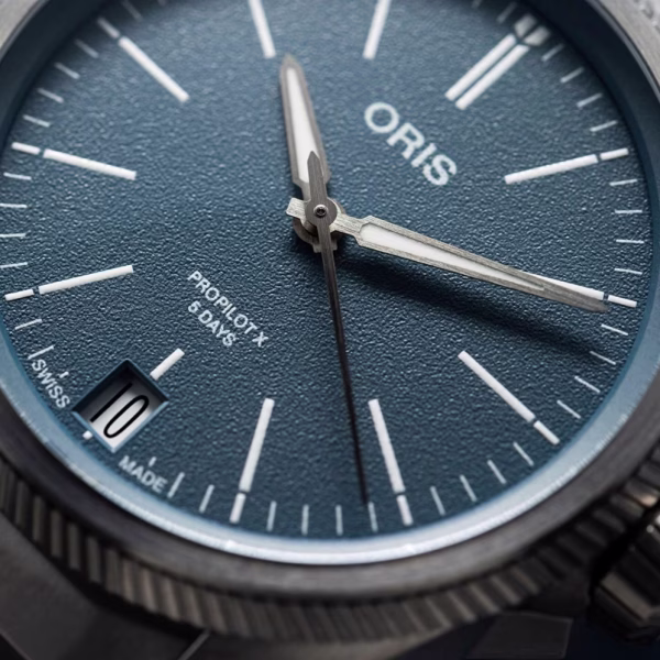 Oris ProPilot X Calibre 400 01 400 7778 7155-07 7 20 01TLC – Automatico 39 mm Titanio Blu