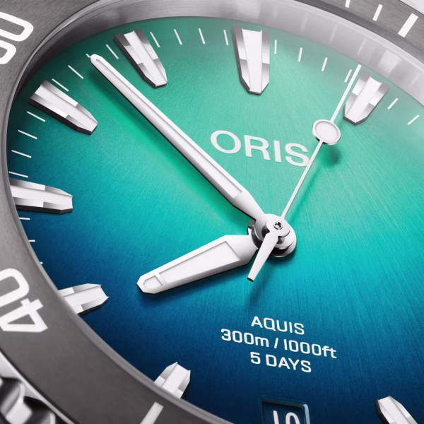 Oris Aquis Great Barrier Reef Limited Edition IV 01 400 7790 4185-Set – Automatico 43,5 mm Blu