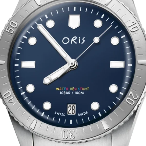 Oris Divers Sixty-Five LFP Limited Edition 01 733 7771 4085-Set – Automatico 38 mm Quadrante Blu