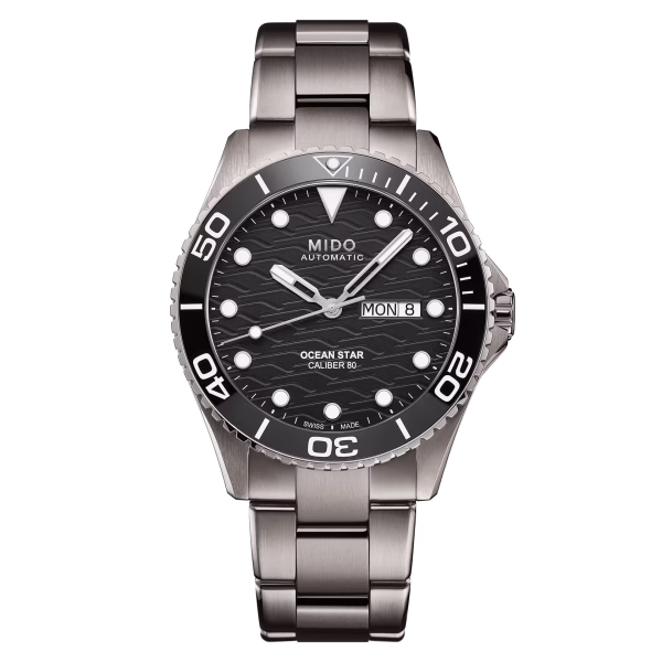 Mido Ocean Star 200C Titanium M042.430.44.051.00 – Automatico 42,5 mm Nero