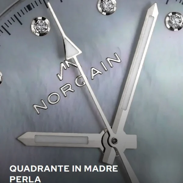 Norqain Adventure Sport 37 mm Madreperla Ref. N1800.08S14.W01 – Automatico Lady con Diamanti