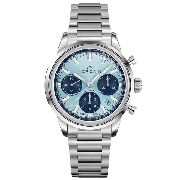 Norqain Freedom 60 Chrono 40 mm Sky Blue Ref. N2201.19S01.A03 – Cronografo Automatico Swiss Made