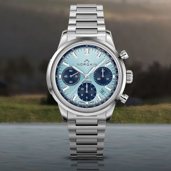 Norqain Freedom 60 Chrono 40 mm Sky Blue Ref. N2201.19S01.A03 – Cronografo Automatico Swiss Made