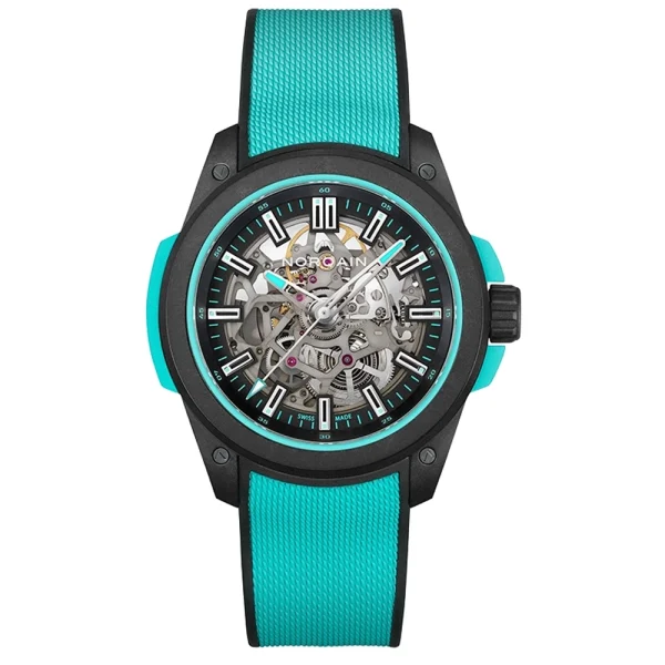 Norqain Wild ONE Skeleton Turquoise 42 mm Ref. N3000.07Q27.B07 – Automatico COSC in NORTEQ®