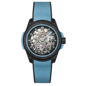 Norqain Wild ONE Skeleton Sky Blue 39 mm Ref. N3001.07Q02.B02 – Automatico COSC in NORTEQ®