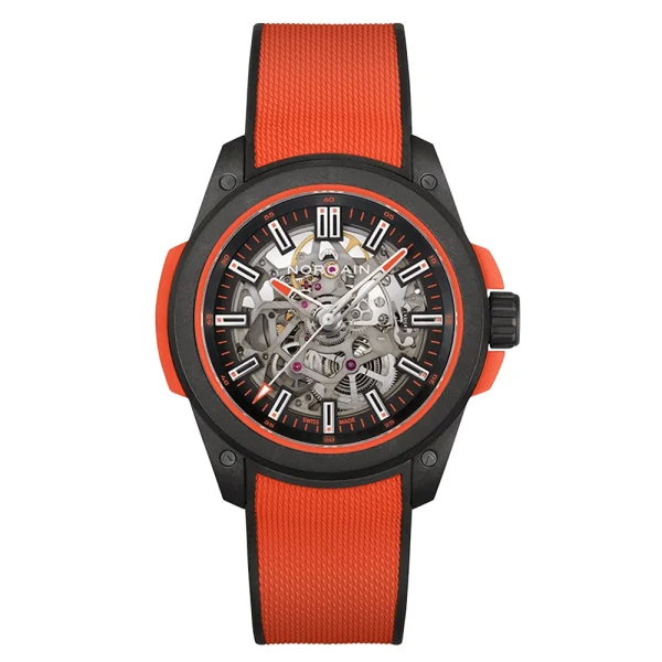 Norqain Wild ONE Skeleton Coral 42 mm Ref. N3000.07Q31.B13 – Automatico COSC in NORTEQ®