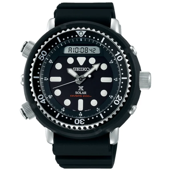 Seiko Prospex Arnie SNJ025P1 – Diver Solare Ana-Digi 200 Metri Nero