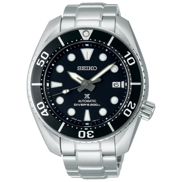 Seiko Prospex Sumo SPB101J1 – Automatico Diver 200 Metri Quadrante Nero