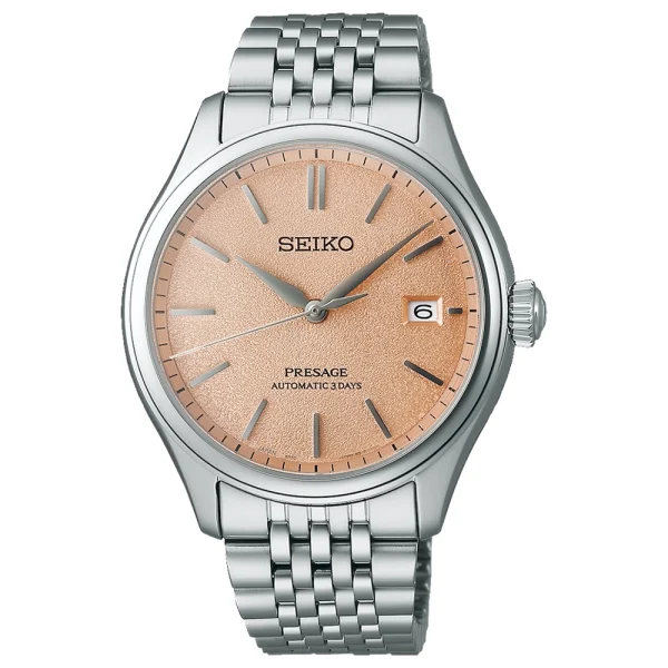 Seiko Presage Classic Series Araigaki SPB467J1 – Automatico 40,2 mm Quadrante Pale Persimmon