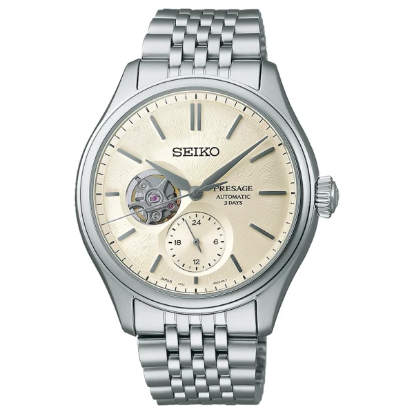 Seiko Presage Classic Series Shiro-iro SPB469J1 – Automatico Open Heart 40,2 mm