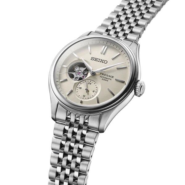 Seiko Presage Classic Series Shiro-iro SPB469J1 – Automatico Open Heart 40,2 mm