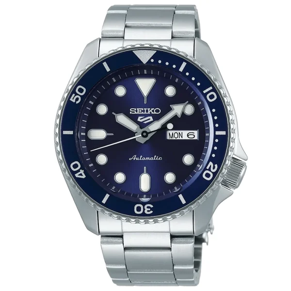 Seiko 5 Sports SRPD51K1 – Automatico 42,5 mm Quadrante Blu Bracciale Acciaio