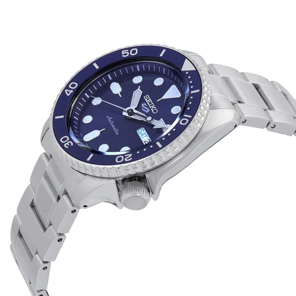Seiko 5 Sports SRPD51K1 – Automatico 42,5 mm Quadrante Blu Bracciale Acciaio