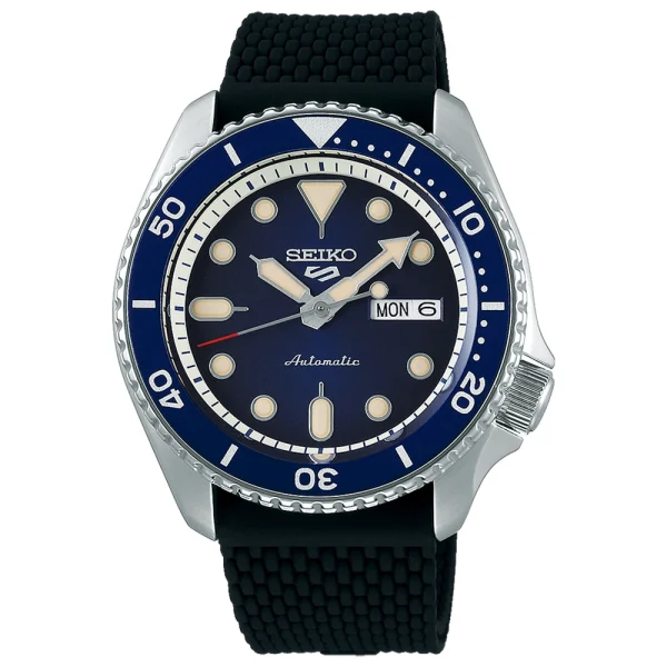 Seiko 5 Sports SRPD71K2 – Automatico 42,5 mm Quadrante Blu Cinturino Silicone