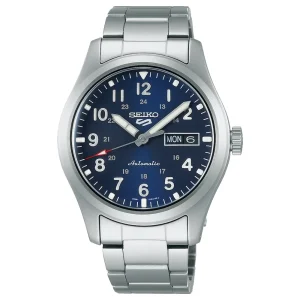 Seiko 5 Sports Field SRPG29K1 – Automatico 39,4 mm Quadrante Blu Bracciale Acciaio