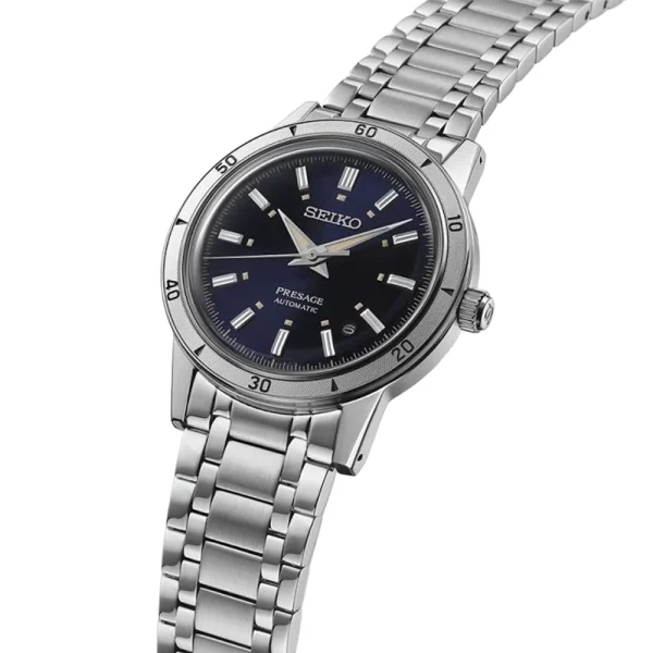 Seiko Presage Style 60’s SRPL07J1 – Automatico 39,5 mm Quadrante Blu