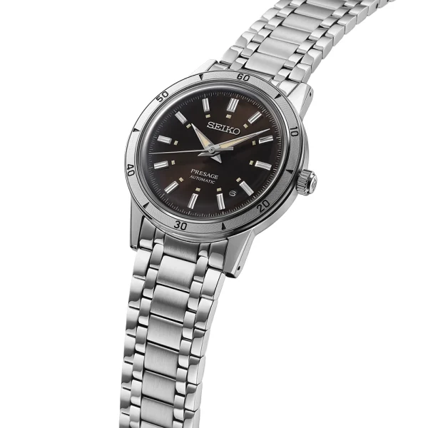 Seiko Presage Style 60’s SRPL09J1 – Automatico 39,5 mm Quadrante Marrone