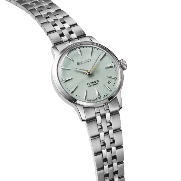 Seiko Presage Cocktail Time Frozen Mojito SRPL63J1 – Automatico Donna 34 mm con Diamanti