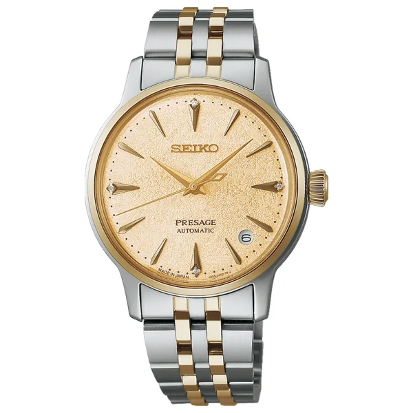 Seiko Presage Cocktail Time Frozen Banana Daiquiri SRPL64J1 – Automatico Donna 34 mm con Diamanti