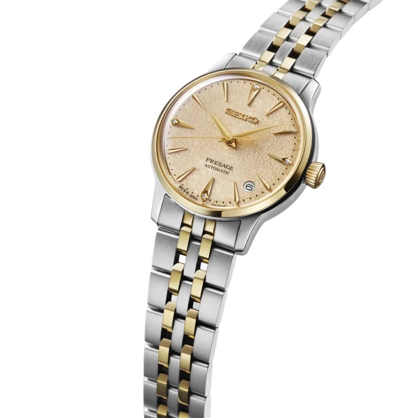 Seiko Presage Cocktail Time Frozen Banana Daiquiri SRPL64J1 – Automatico Donna 34 mm con Diamanti