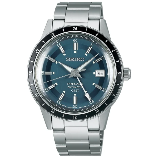 Seiko Presage Style 60’s GMT SSK009J1 – Automatico Quadrante Blu Grigio