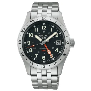 Seiko 5 Sports Field GMT SSK023K1 – Automatico Quadrante Nero 39,4 mm