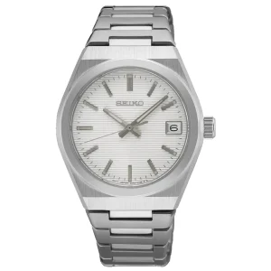 Seiko Classic SUR573P1 – Orologio Donna Quarzo 34 mm Quadrante Bianco