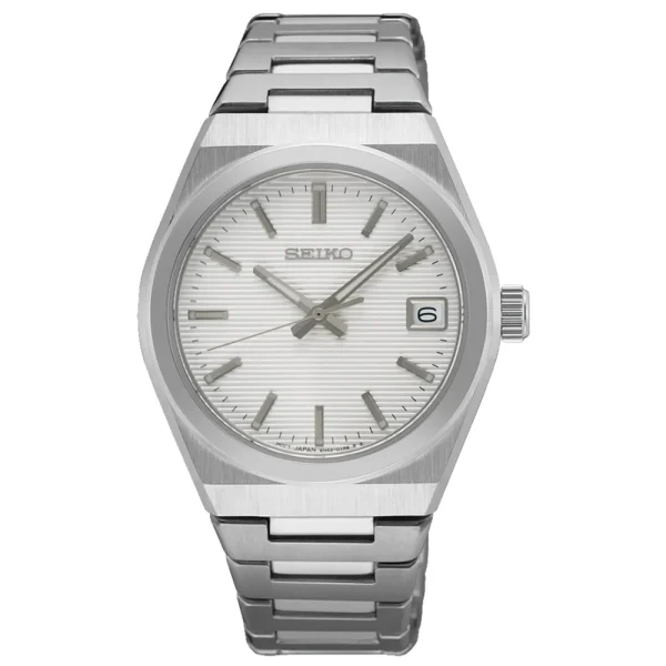 Seiko Classic SUR573P1 – Orologio Donna Quarzo 34 mm Quadrante Bianco