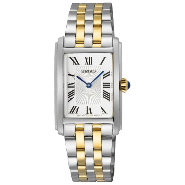 Seiko Classic SWR087P1 – Quarzo Donna 22,2 mm Bicolore Quadrante Bianco