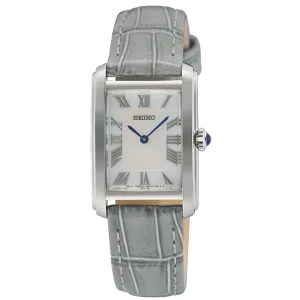 Seiko Classic SWR099P1 – Orologio Donna Quarzo Rettangolare Madreperla