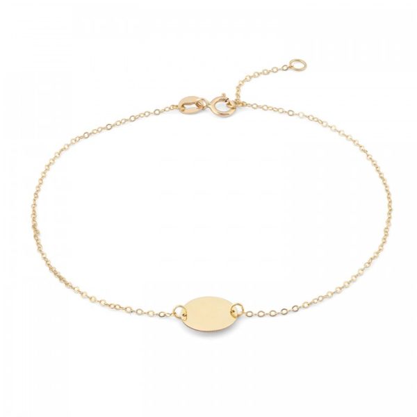 Bracciale in oro giallo 9Kt con cerchio KABZ 006 Ambrosia