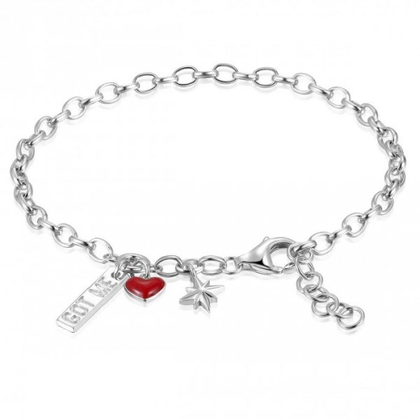 Bracciale Rosato in argento 925 Storie RZB026