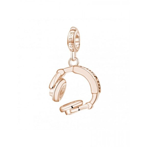 Ciondolo Cuffie in argento 925 Rosato Storie RZ069