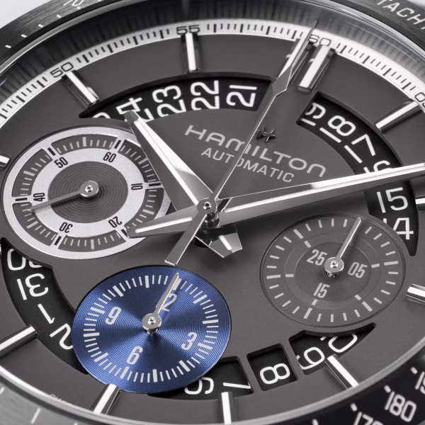 Hamilton jazzmaster performer auto chrono 42 PVD H36646780