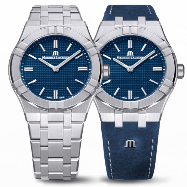 Maurice Lacroix AIKON Manual 39mm Limited Edition Doppio cinturino AI7007-SS00E-430-C