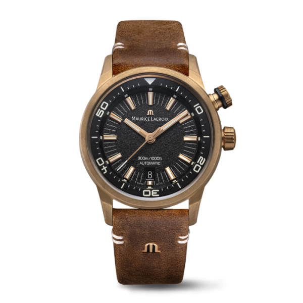 Maurice Lacroix Pontos S Diver Bronze Nero 42mm Limited edition PT6248-BRZ01-330-3
