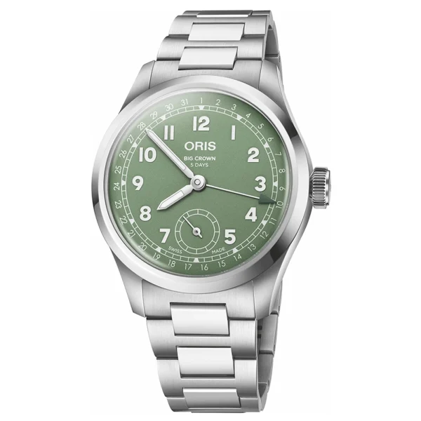 Oris Big Crown Pointer Date Calibre 403 01 403 7799 4067-07 8 20 06 – Automatico 40 mm Verde