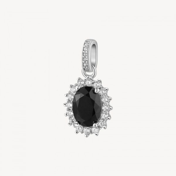 Pendente Brosway in argento 925 con zirconia mistery black FMB12