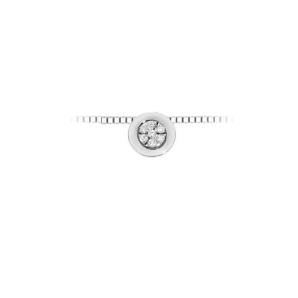 Pendente in oro bianco 18Kt con diamanti LPL11298,003 DonnaOro Luce