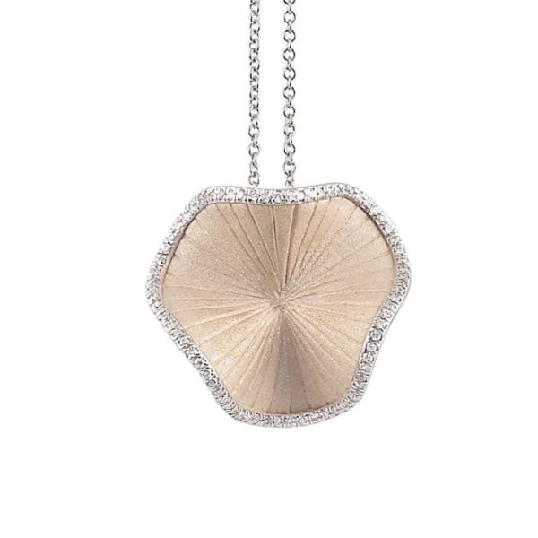Pendente Sultana con diamanti in oro Natural Beige 18Kt GPE2359N Annamaria Cammilli