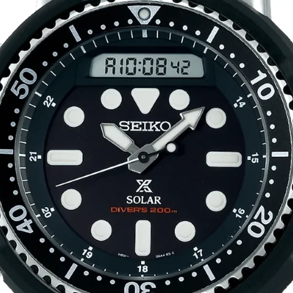 Seiko Prospex Arnie SNJ025P1 – Diver Solare Ana-Digi 200 Metri Nero