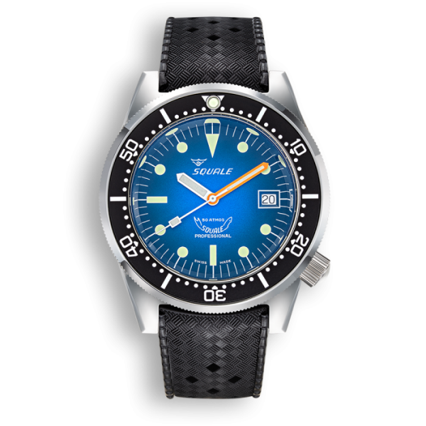 Squale 1521 Blue Bay Rubber 1521PROFD,HT