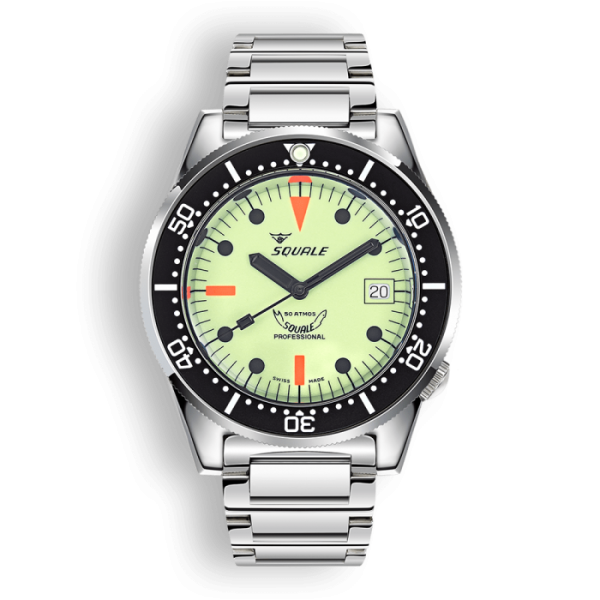Squale 1521 Full Lumionous Bracelet 1521FULL,SQ20L