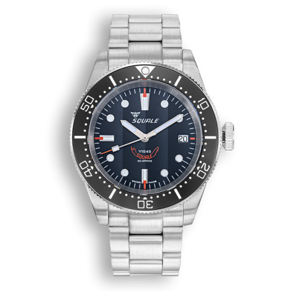 Squale 1545 Black bracelet 1545BKBKC,AC