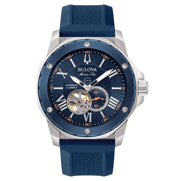 Bulova Marine Star 98A303 Orologio Automatico Sportivo