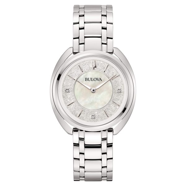 Bulova Duality Lady 96P240 Orologio Diamanti Donna