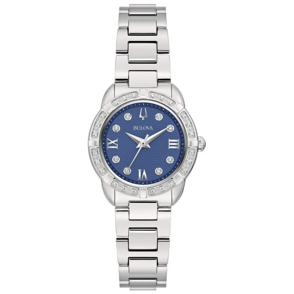 Bulova Classic DIA 27 Lady 96R251 Orologio Diamanti Donna