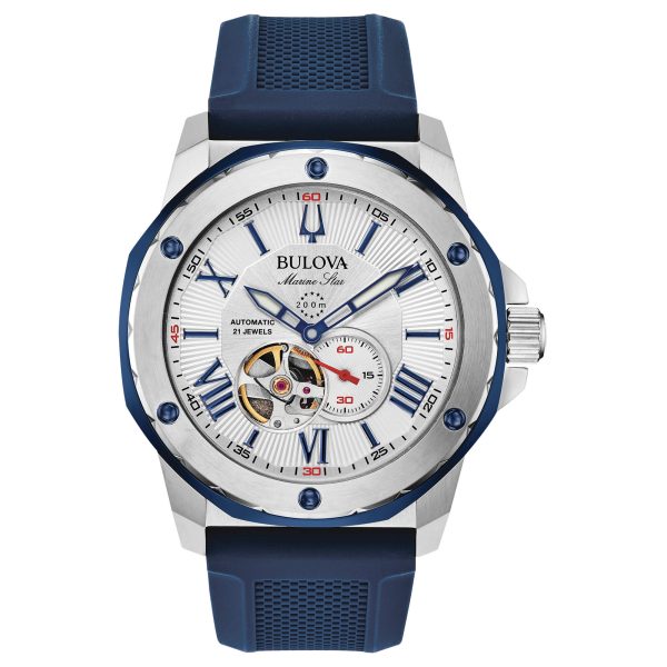 Bulova Marine Star 98A225 Orologio Automatico Classico da Uomo